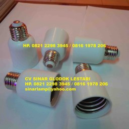 Lamp holder converter fitting E27 ke E40